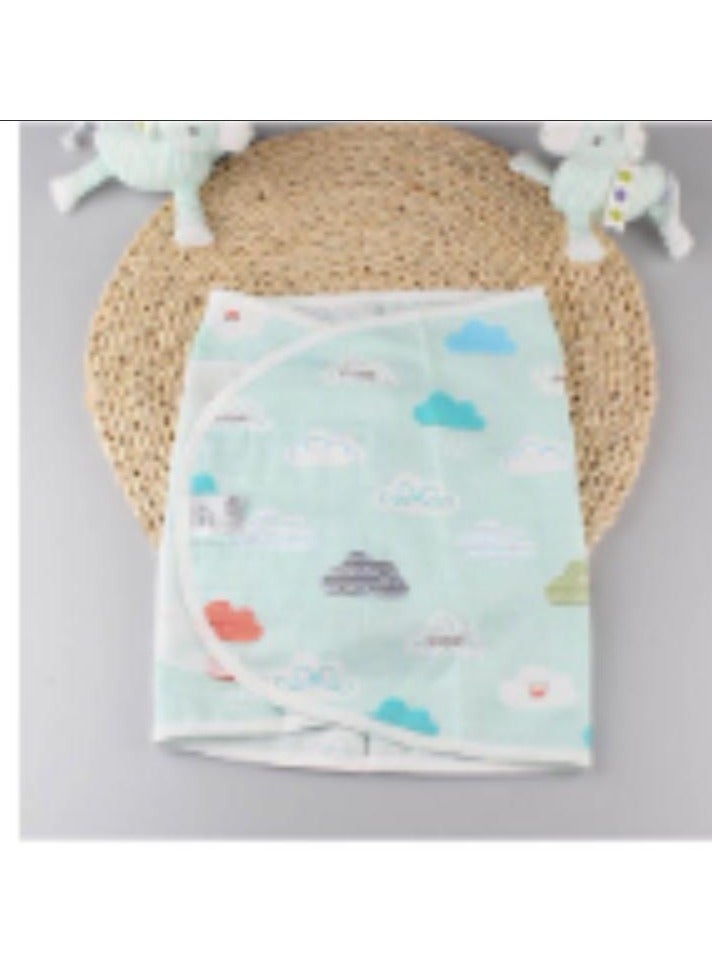 LOULUEN Cartoon Print Soft Breathable Swaddle