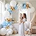 LovesTown 15 PCS Pastel Party Balloons 18 Inch White Latex Balloons Garland Arch Kit for Birthday Baby Shower Graduation Engagement Anniversary Wedding Party Supplies - Image 4