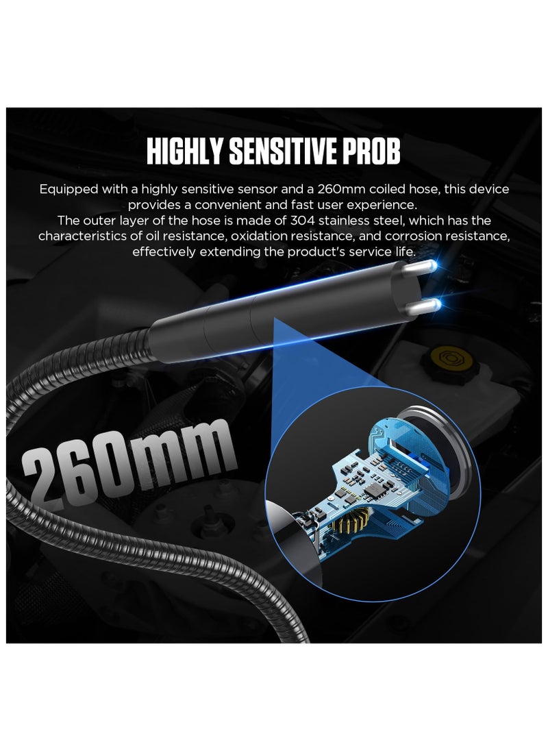 Generic Engine Oil Tester Kit Gasoline & Diesel Engine Oil Quality Test Kit, Quick Testing Transmittance and Temperature, Car Diagnostic Analysis Tool with 31.5 inch Flexible Probe  - Image 5