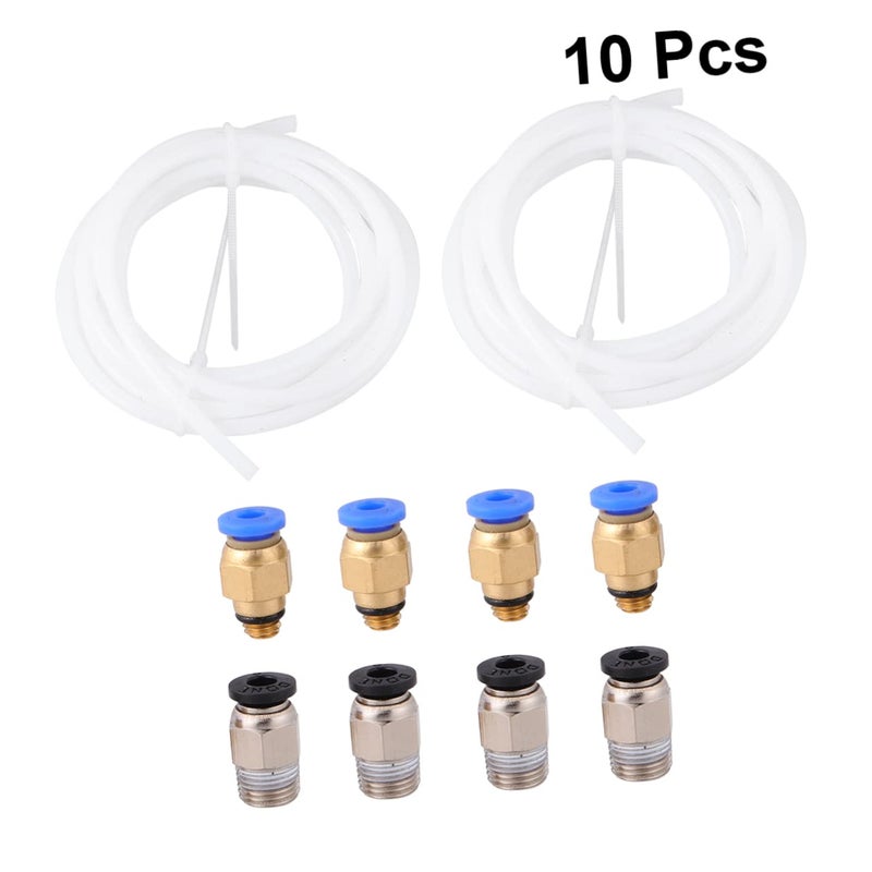 3sets PTFE Tube Quick Connector Set Quick Release Pneumatic Connector Printer Parts Heat-Resistant - Image 5