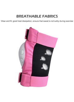 OCTOBER kids protective gear 6 packs knee pads 6pcs adults kids knee pads elbow pads wrist guards set protective gear set for skating skateboard cycling  - Image 4