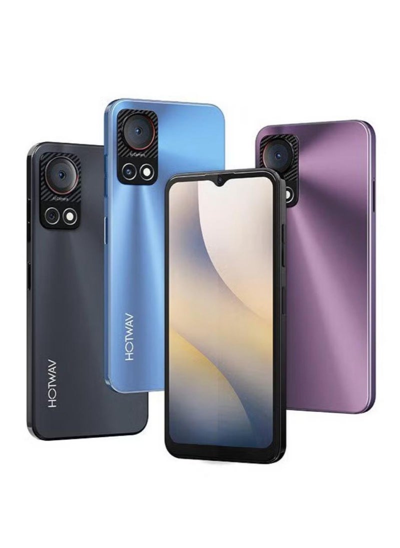 HOTWAV - Note 13 Smartphone 4GB+128GB storage 6’6 inch HD Display Starry Purple - Image 1