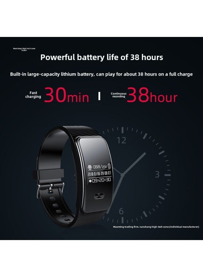 S7 Fashion Recording Bracelet Sports Pedometer Smart Bracelet HD Noise Reduction MP3 Direct Sale-Color:Without Step Counting Function-Capacity:16GB - Image 5