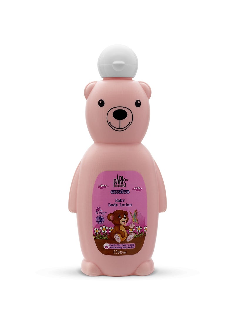 Paris Collection لوشن جسم للأطفال - 300 مل | لطيف | غير دهني ومرطب عميق - Image 1