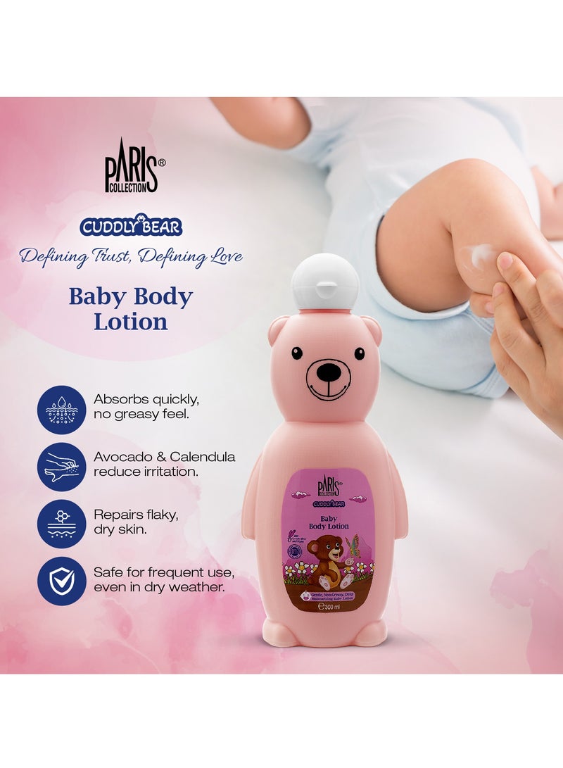 Paris Collection لوشن جسم للأطفال - 300 مل | لطيف | غير دهني ومرطب عميق - Image 2