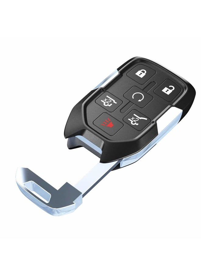 VOFONO Self-Programmable Key Fob Compatible with 2015 2016 2017 2018 2019 Chevy Suburban Tahoe GMC Yukon, Chip Included, for with PUSH TO START Model - Image 3