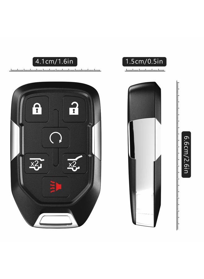 VOFONO Self-Programmable Key Fob Compatible with 2015 2016 2017 2018 2019 Chevy Suburban Tahoe GMC Yukon, Chip Included, for with PUSH TO START Model - Image 5