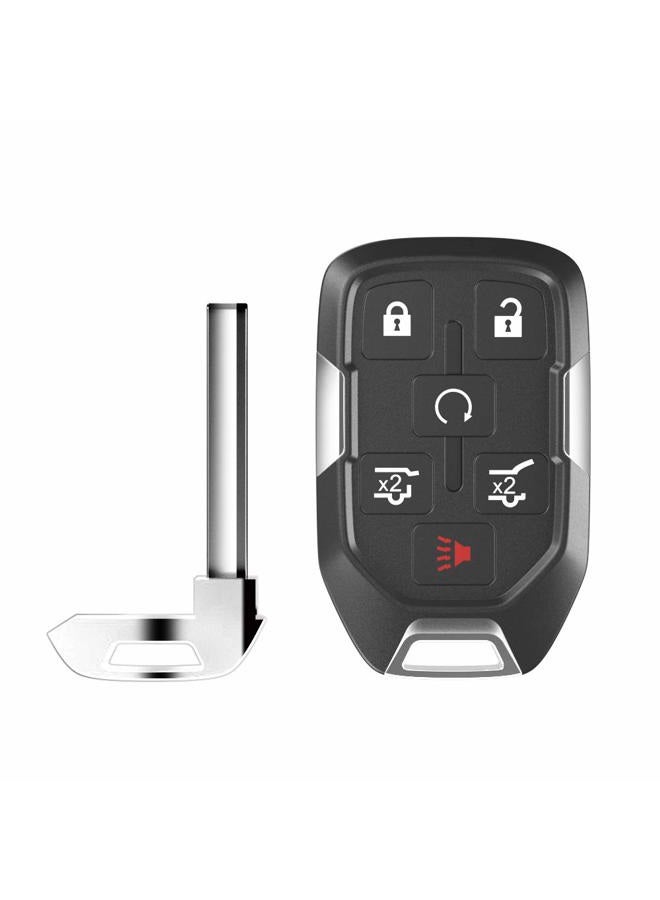 VOFONO Self-Programmable Key Fob Compatible with 2015 2016 2017 2018 2019 Chevy Suburban Tahoe GMC Yukon, Chip Included, for with PUSH TO START Model - Image 1