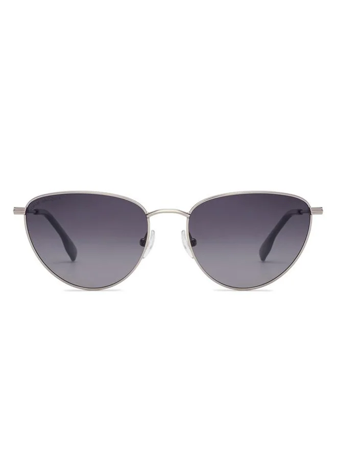 John Jacobs John Jacobs ALI FAZAL Silver - Grey | Full Rim Cat Eye Stylish &amp; Premium Sunglasses | Polarized and 100% UV Protected | Women | Narrow | JJ S70011
