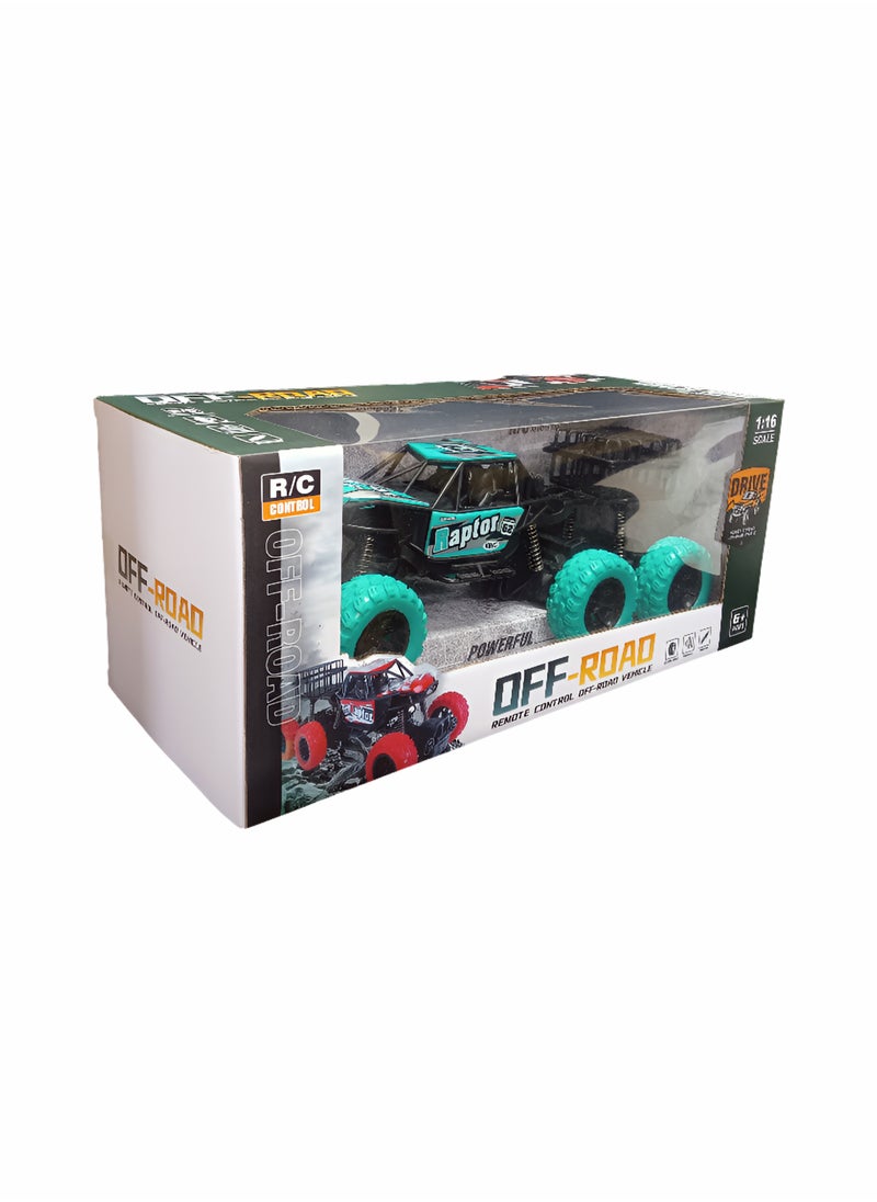 6 Wheels Off-Road Buggy Remote Control Car Truck Vehicle Strong Power Anti Collision Anti-Fall Strong Climbing Force Toys Car for Boys Kids Children Perfect Gift for Birthdays Holidays Special Occasions  - Image 5