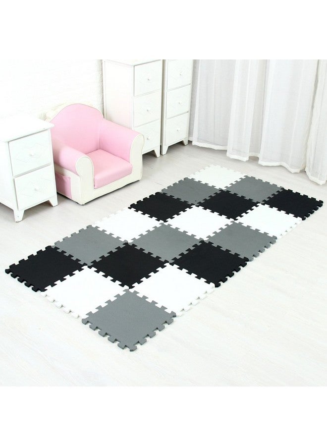 MQIAOHAM 18 Pieces Puzzle Play Mats Soft Baby Play Mat Kids Interlocking Foam Floor Tiles Toddlers Carpet Playmats G301018101104112 - Image 2