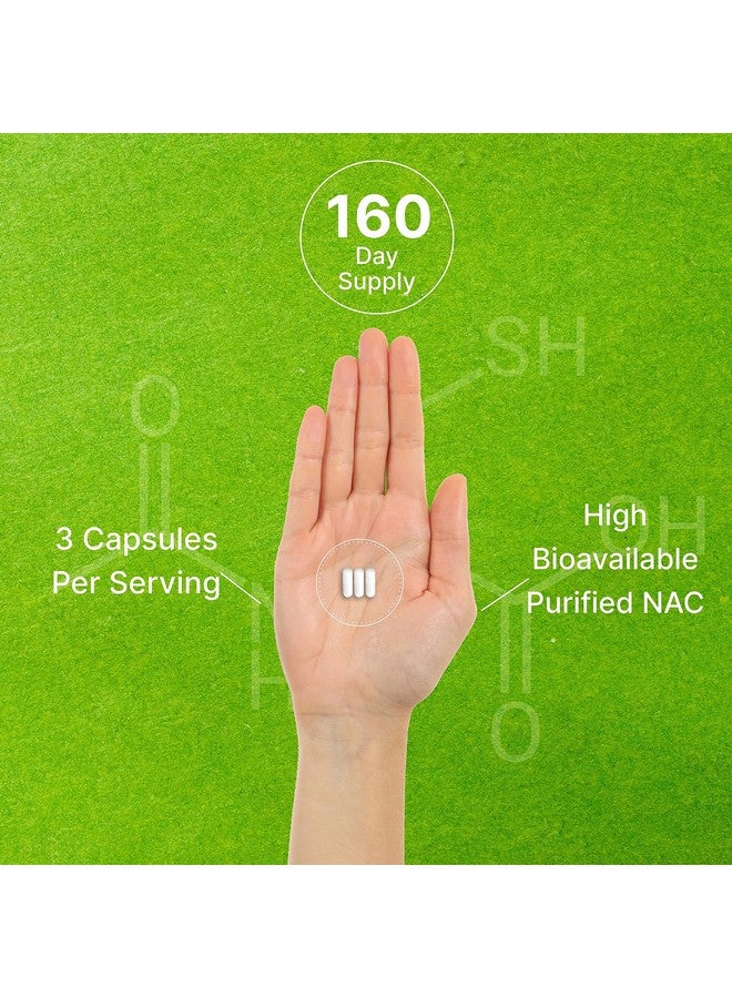 DEAL SUPPLEMENT 2 Pack NAC Supplement (N-Acetyl Cysteine) 1,000mg Serving with Reduced Glutathione, 480 Capsules - Image 4