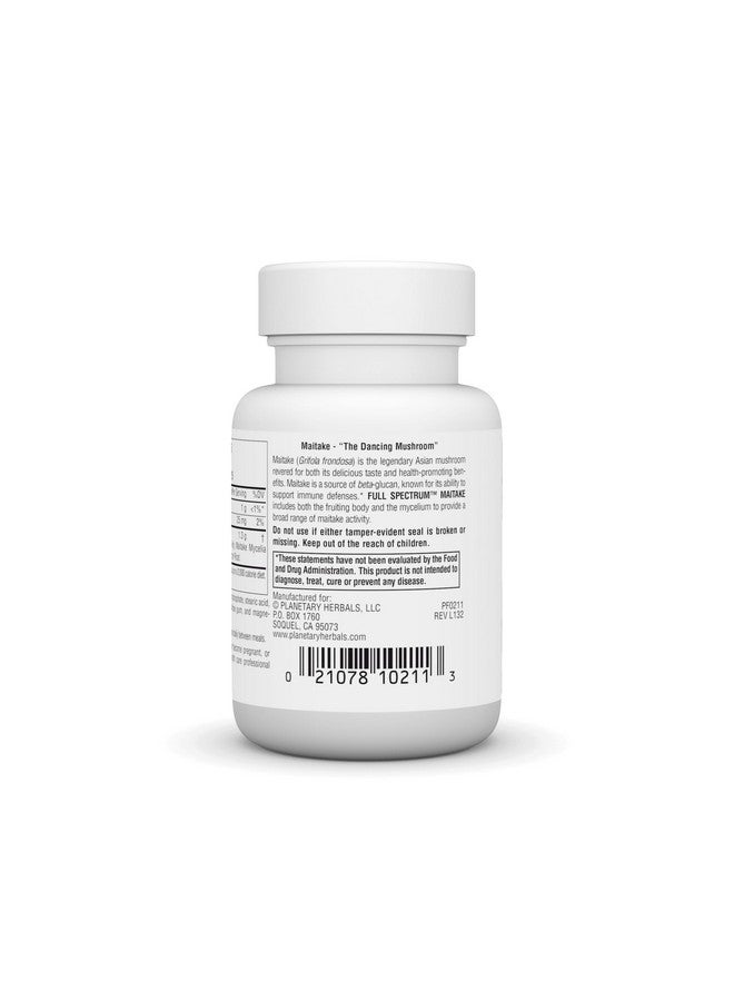 PLANETARY HERBALS Full Spectrum Maitake Mushroom 650mg - 30 Tablets - Image 3