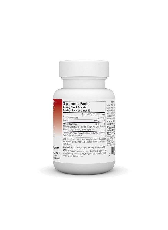 PLANETARY HERBALS Full Spectrum Maitake Mushroom 650mg - 30 Tablets - Image 2