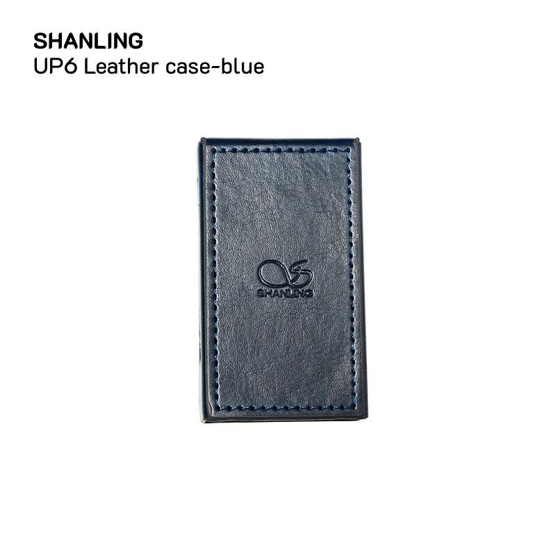 Shanling UP6 Scratch and Shock Resistant Leather Protective Case for Up6, Blue - Image 1