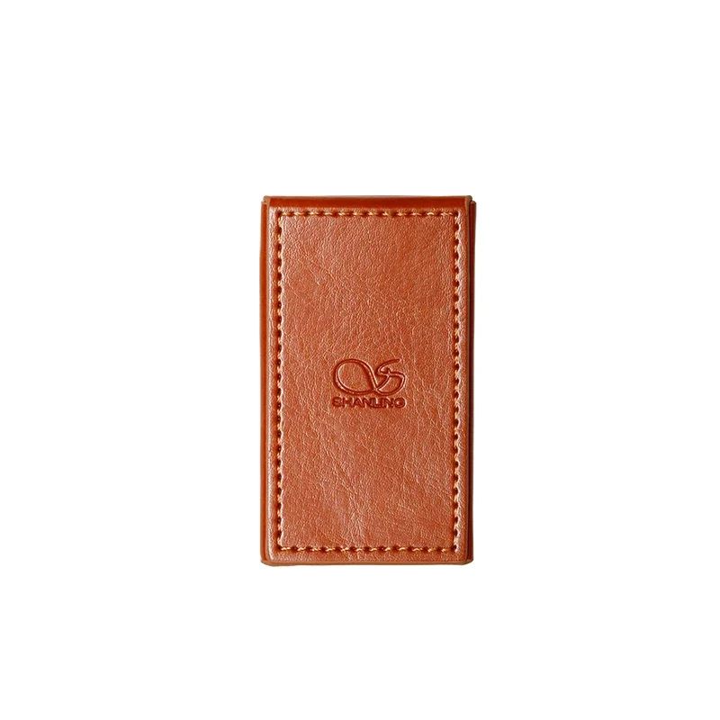 Shanling UP6 Scratch and Shock Resistant Leather Protective Case for Up6, Blue - Image 4