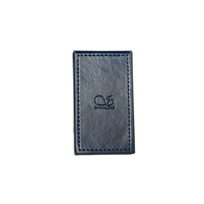 Shanling UP6 Scratch and Shock Resistant Leather Protective Case for Up6, Blue - Image 3