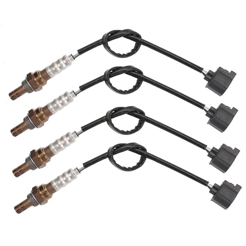 Oxygen O2 Sensor Upstream Downstream Compatible with 20042007 Dodge Ram 1500 Magnum Charger Commander Liberty Chrysler 300 Mitsubishi Replaces 56028994AA 56028994AB 05149170AA OS5249 Set of 4