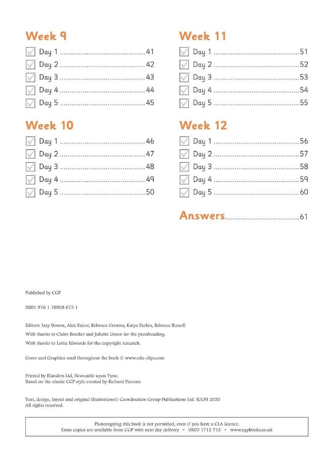 KS1 English Year 1 Daily Practice Book: Autumn Term - Image 4