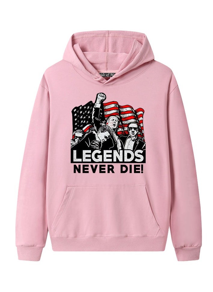 KUYING - New Trump Print Hoodie - Image 1