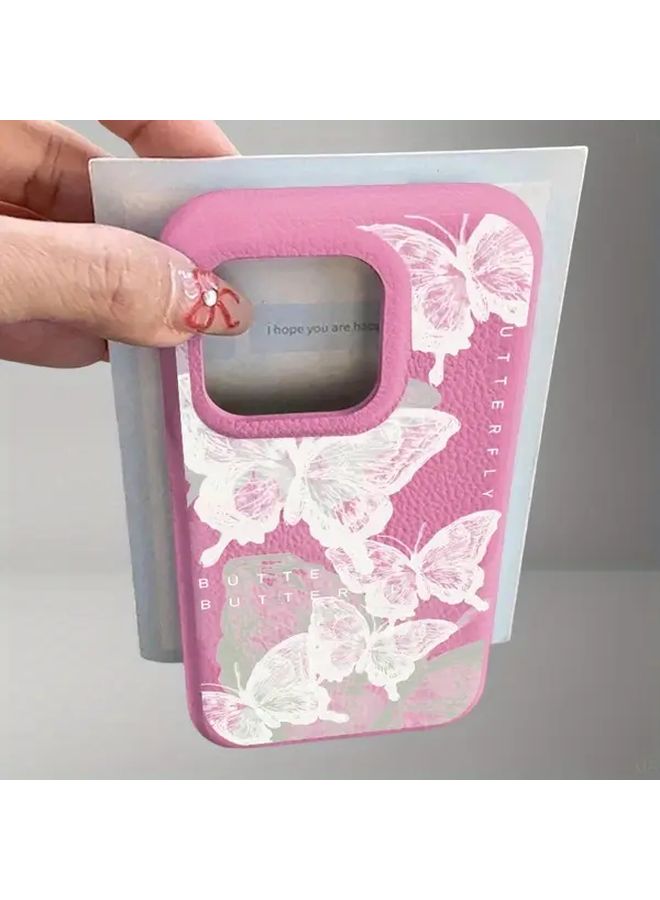 Black Butterfly Anti Drop Phone Case For iPhone 15 Pro Max 13 Pro Max - Image 1