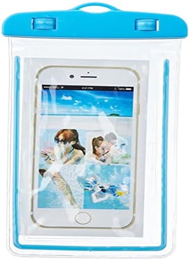 Waterproof case, handheld, with touch technology, up to a depth of 40 meters