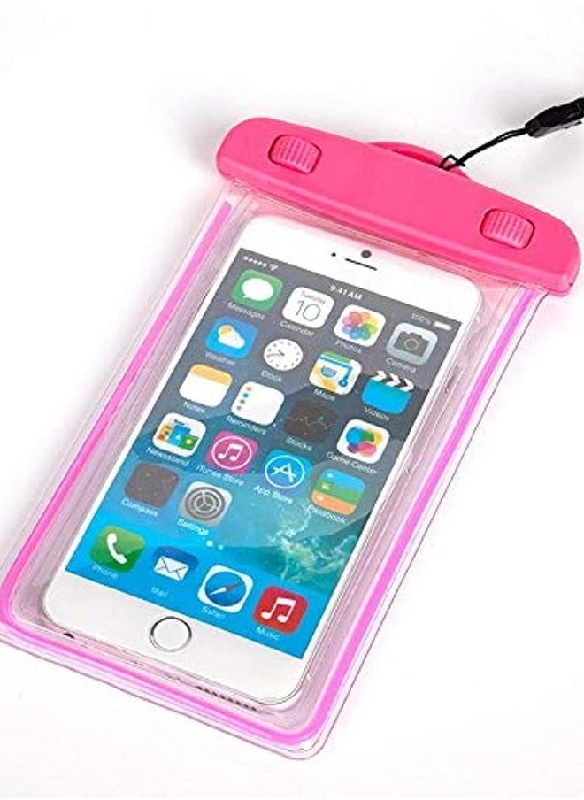 Waterproof case, handheld, with touch technology, up to a depth of 40 meters