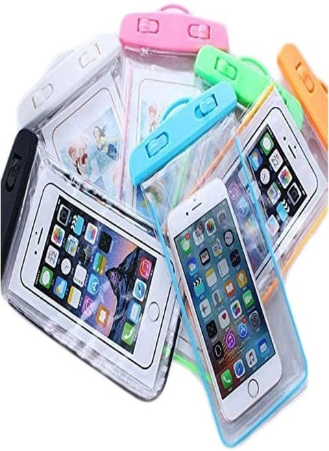 Waterproof case, handheld, with touch technology, up to a depth of 40 meters