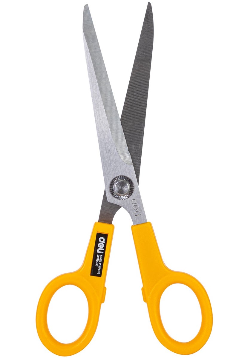 DELI 6013 CLASIC SCISSORS , YELLOW - Image 1