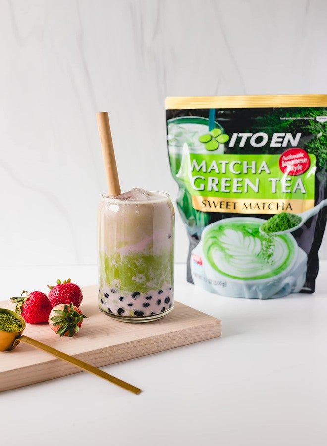 Ito En Matcha Green Tea, Sweet Powder, 17.5 Ounce (Pack of 1), Sweetened Green Tea Powder - Image 4