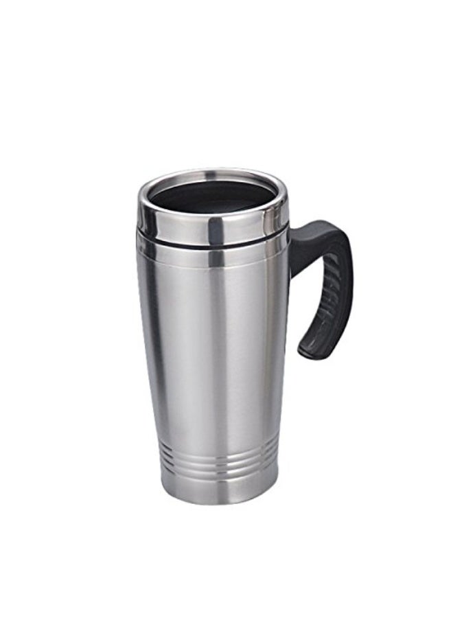 Panvil Stainless Steel Thermal Vacuum Insulated Coffee Mug with Sipper Lid – Leakproof Travel Cup for Hot & Cold Beverages – Reusable, Durable, and Spill-Resistant Tumbler - Image 1
