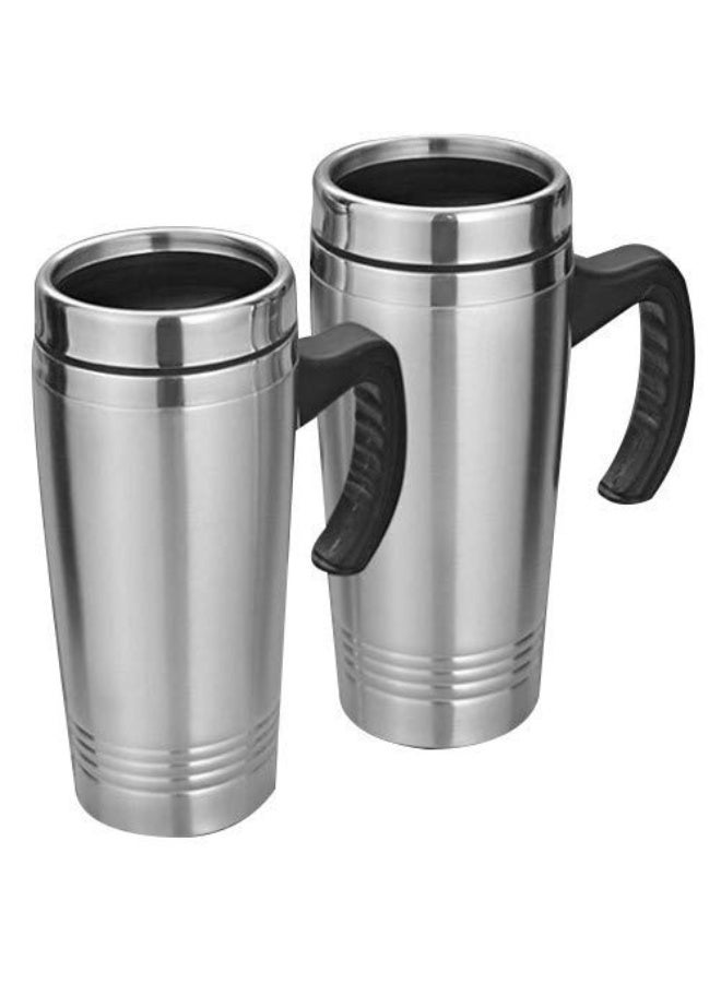 Panvil Stainless Steel Thermal Vacuum Insulated Coffee Mug with Sipper Lid – Leakproof Travel Cup for Hot & Cold Beverages – Reusable, Durable, and Spill-Resistant Tumbler - Image 2