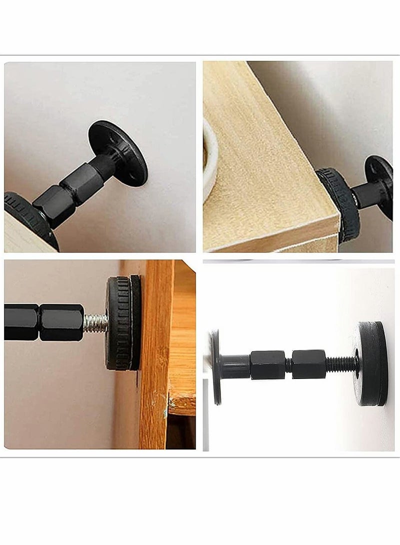 Adjustable Threaded Bed Frame Anti Shake Tool, Fixer Headboard Stoppers (47-64mm, 4 Pcs) - Image 3