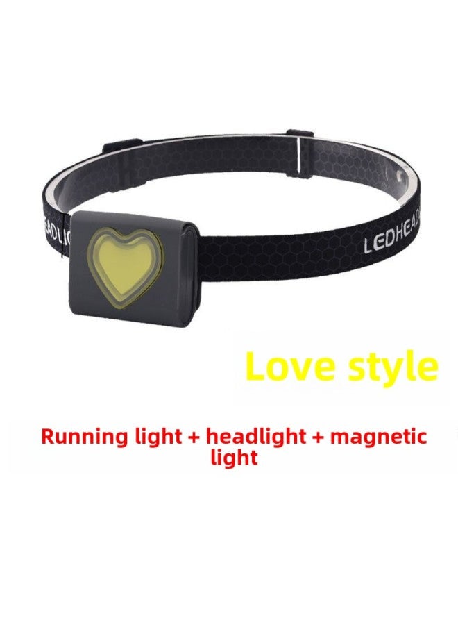 Embedded Outdoor Night Run Rechargeable Portable Magnetic Multi-function Headlight Mini Portable Mobile Hand Free Shipping-Product Specifications:✍ ✨ Standard Configuration  Standard Standby For 229 Days  Running Lights + Headlights + - Image 1