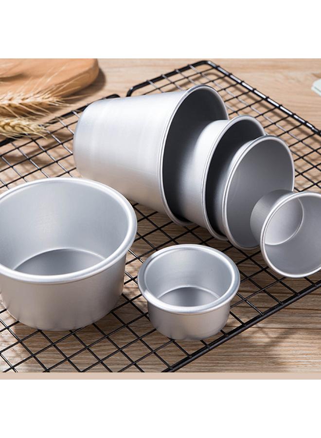 Bluejw Caramel Jelly Pudding Round Mold Mini Chiffon Small Cake Aluminum Mold Small Medium Western Cup Egg Tart Mold - Image 4