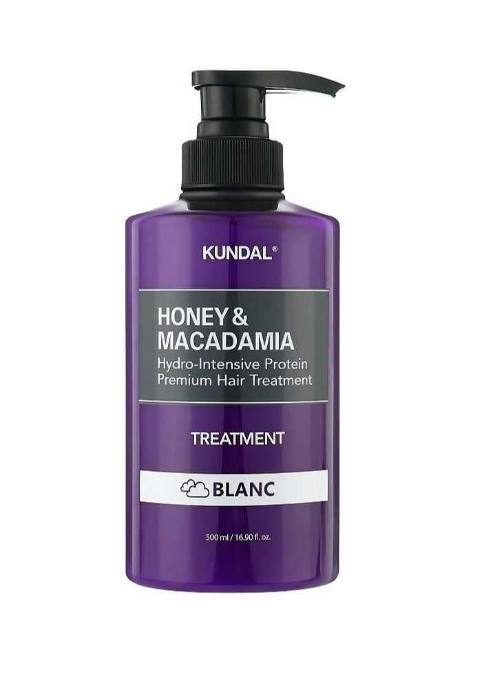 KUNDAL Honey and Macadamia Hydro-Intensive Protein Premium Hair Treatment Blanc Hair 500 mL