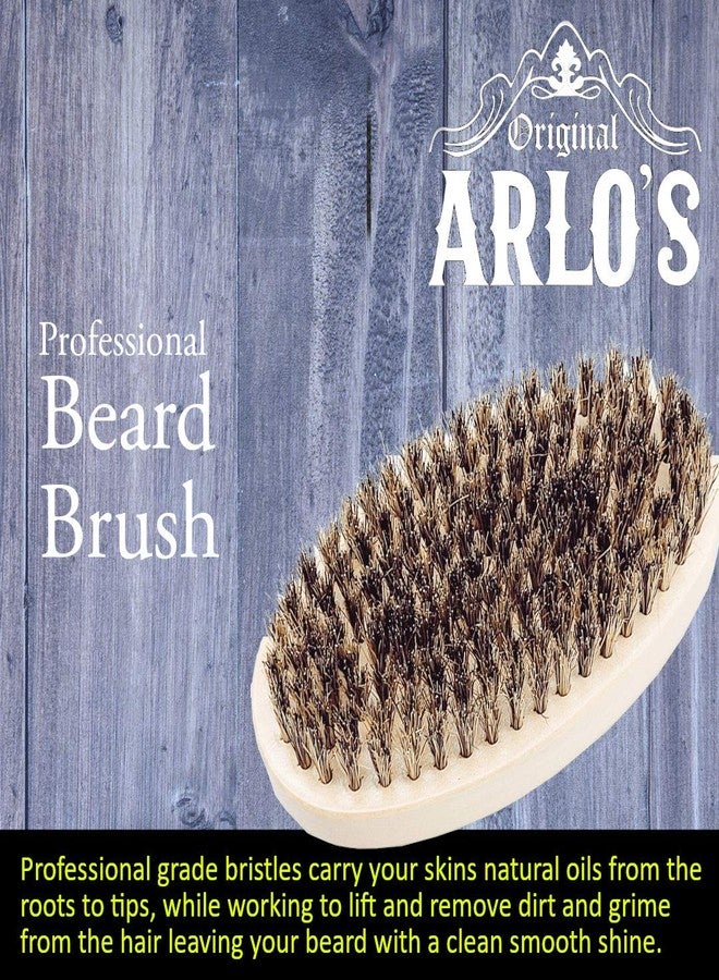 Arlo's 5-PC Mens Premium Beard Grooming Kit w/ Coconut Beard Oil 2.5oz Beard Oil, Beard Brush, Beard Comb, Beard Scissors & Carry Bag - Image 4