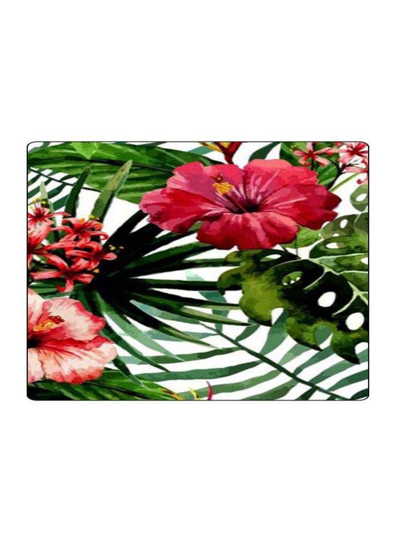 Printed Anti-Slip Gaming Mouse Pad Pink/White/Green