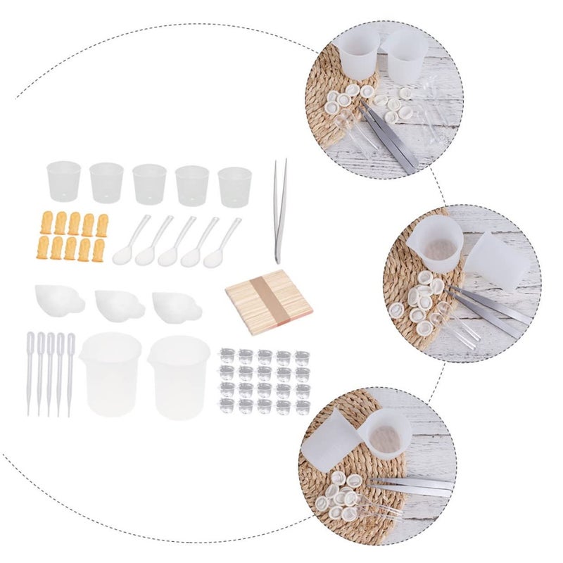 101pcs Epoxy Mixing Kit With Stirring Rod Cups Tweezers For Crafts - Image 5