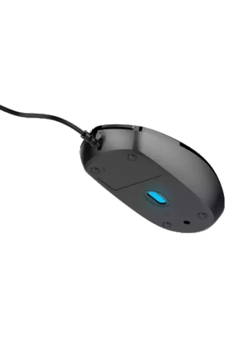 ماركة غير محددة فأرة ألعاب سلكية USB ضوئية مع إضاءة تنفس بـ 7 ألوان | دقة عالية 1200 نقطة في البوصة | تصميم متين وخفيف الوزن للألعاب التنافسية  - Image 2
