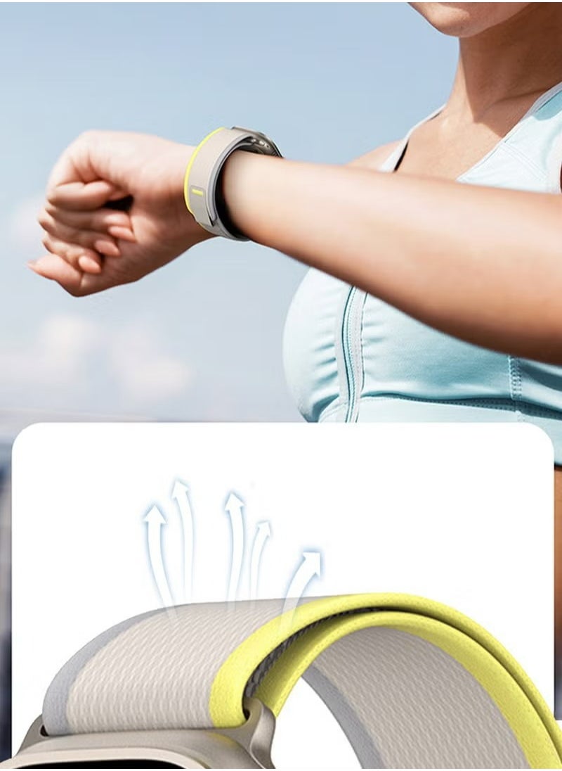 X-level - Sport Band Compatible With Apple Watch 42/44/45/49mm Adjustable Strap Soft Breathable Wristbands Comfortable Woven Strap Compatible With Apple Watch Ultra 2/Ultra/SE/Series 9/8/7/6/5/4/3/2/1 - Image 1