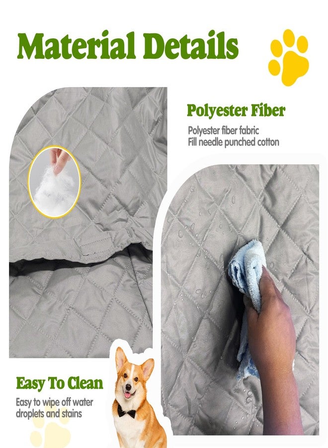 Wibeelee Portable Dogs Shopping Cart Cover Quilting Grocery Cart Cover with Carry Bag for Pets, Secured with Hook and Loop, Comfortable and Easy to Clean - Image 5