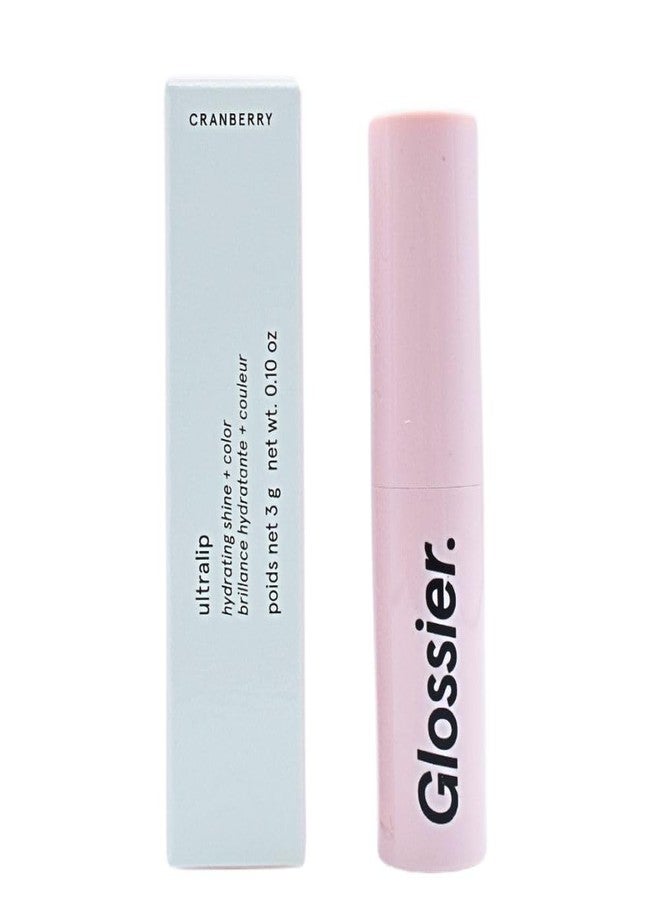 Glossier غلاسيير أولتراليب أحمر شفاه عالي اللمعان مع حمض الهيالورونيك - توت بري - أحمر توت الكرمنز - Image 1