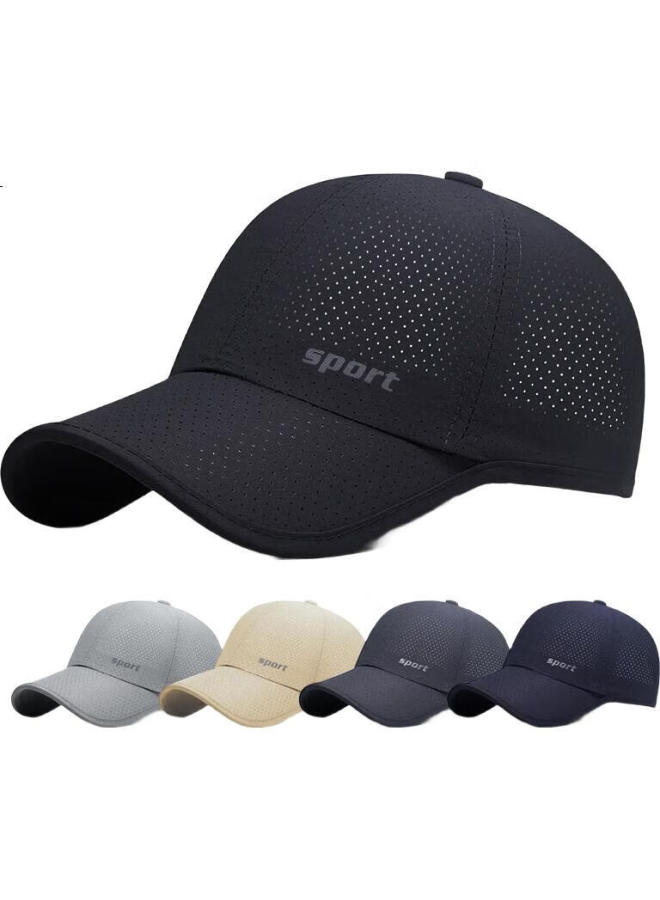 Grgn Men'S Summer Thin Quick-Drying Duck Tongue Hat Outdoor Sunscreen Sunshade Fishing Sun Hat Baseball Cap Women - Image 1