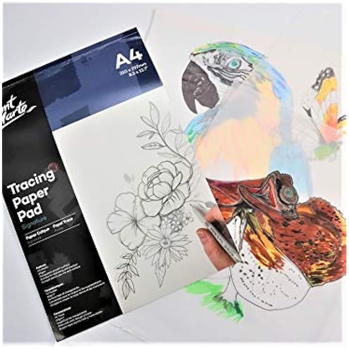 MM TRACING PAPER PAD 60GSM 40 SHEET A4 - Image 4