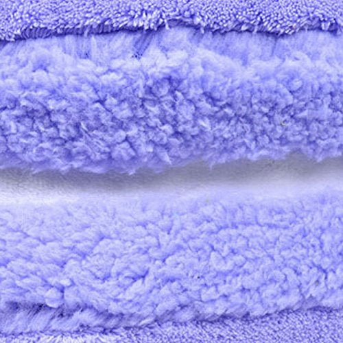 ChezMax Macaron Pillow Plush Back Bolster Cushion Microbead Throw Pillow Case Round Seat Cushion Home Decor Pillow for Sofa Bedroom Office Dormitory Car 14.5" Lavender Purple - Image 4