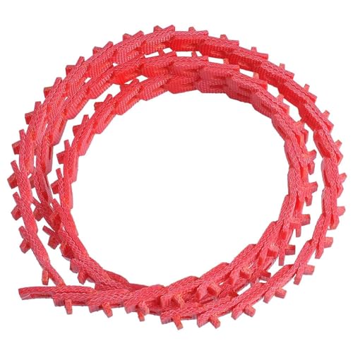 Wadoy Power Twist v Belt,3/8-inch x 4 feet Z Type, Industrial Rubber Link V-Belts, Adjustable PowerTwist Drive V-Belts - Image 1