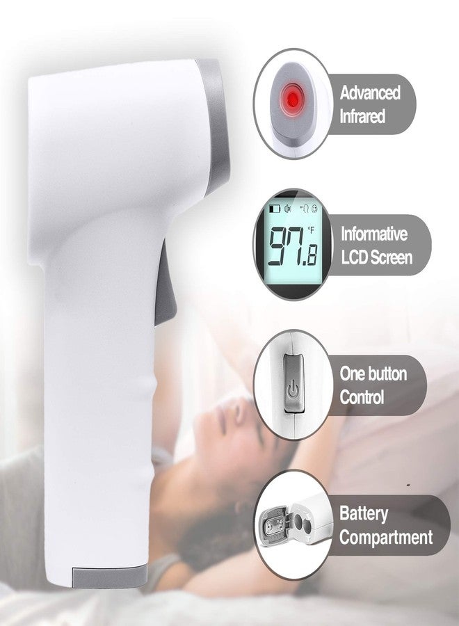 Facelake FT50 Non Contact Thermometer Infrared Fever Monitor Screen Display for Adults Kids Batteries Warranty - Image 4