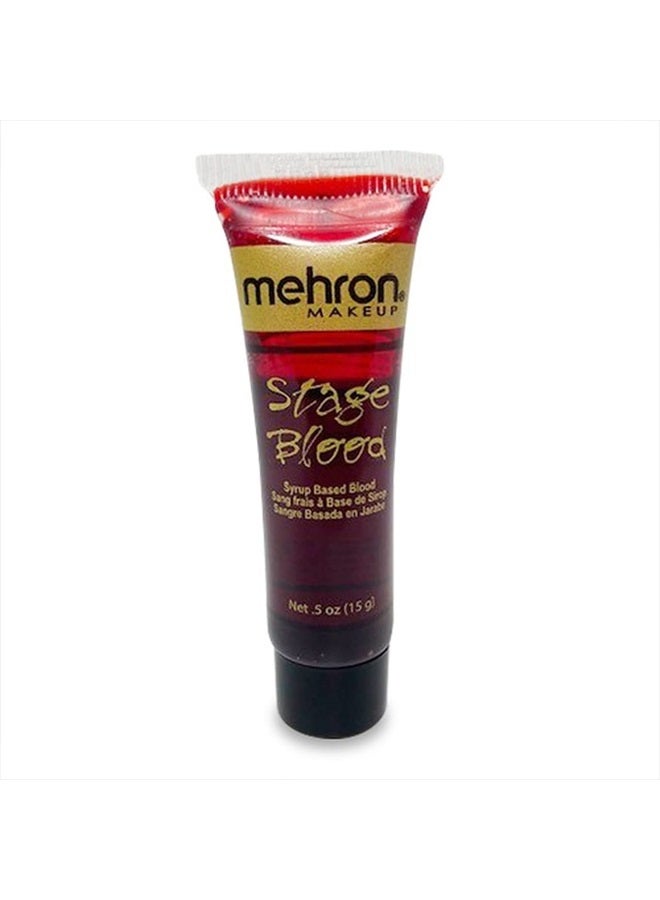 mehron Makeup Stage Blood (.5 oz) (Bright Arterial) - Image 1