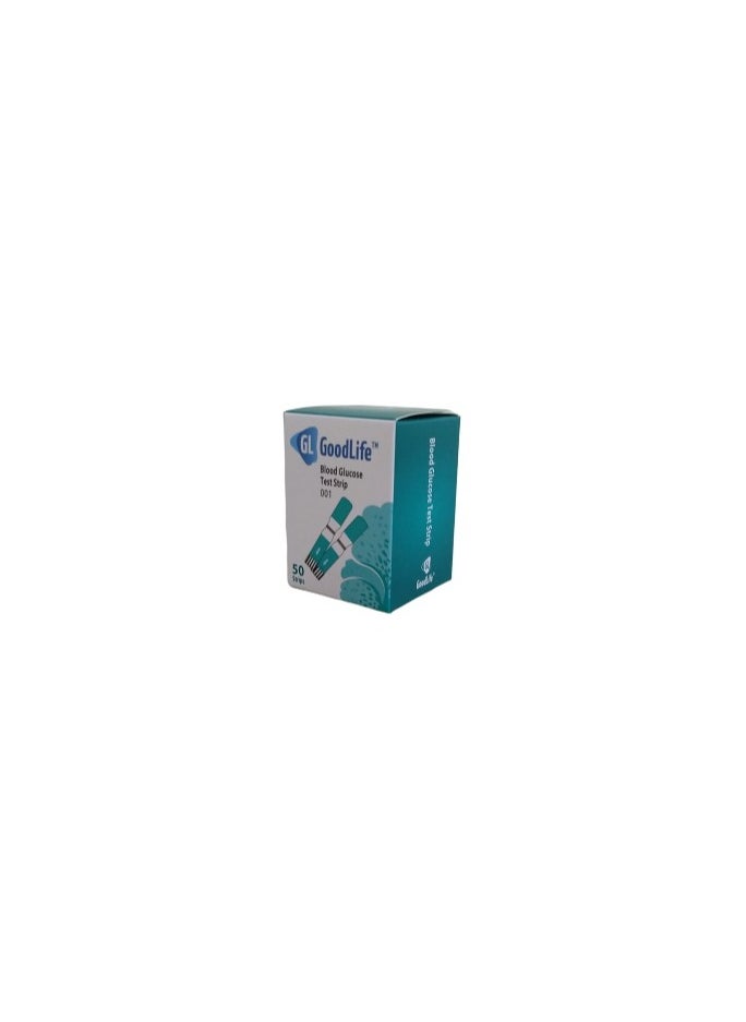 GoodLife Blood Glucose Test Strips 50 Count 